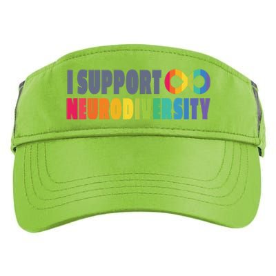 I Support Neurodiversity Adult Drive Performance Visor