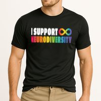 I Support Neurodiversity Cooling Performance Crew T-Shirt
