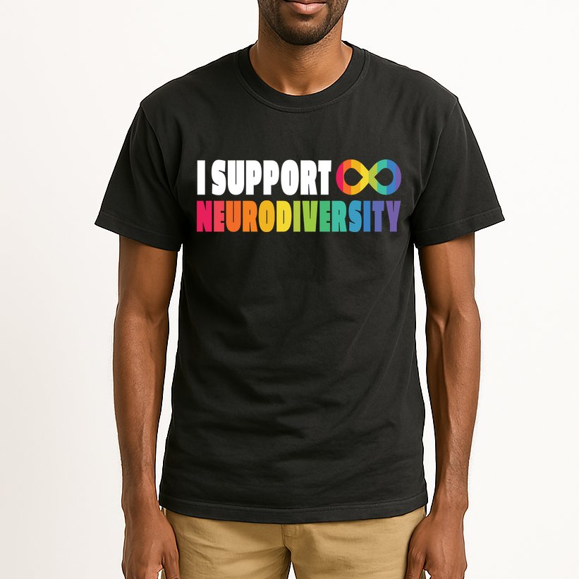 I Support Neurodiversity Tall T-Shirt