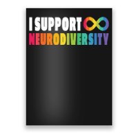 I Support Neurodiversity Poster