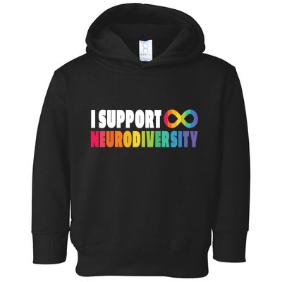 I Support Neurodiversity Toddler Hoodie