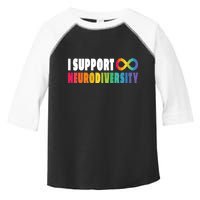 I Support Neurodiversity Toddler Fine Jersey T-Shirt