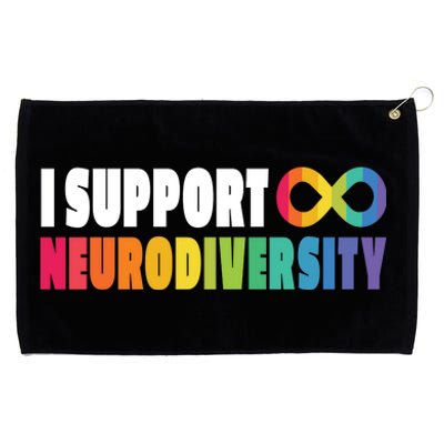 I Support Neurodiversity Grommeted Golf Towel