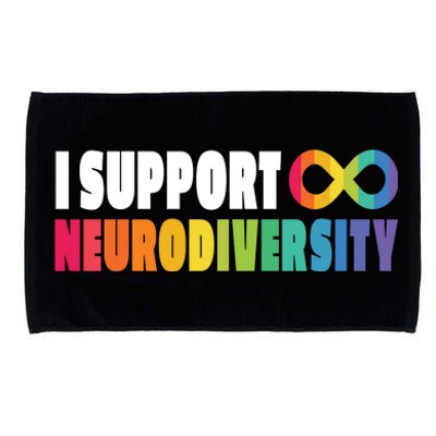 I Support Neurodiversity Microfiber Hand Towel