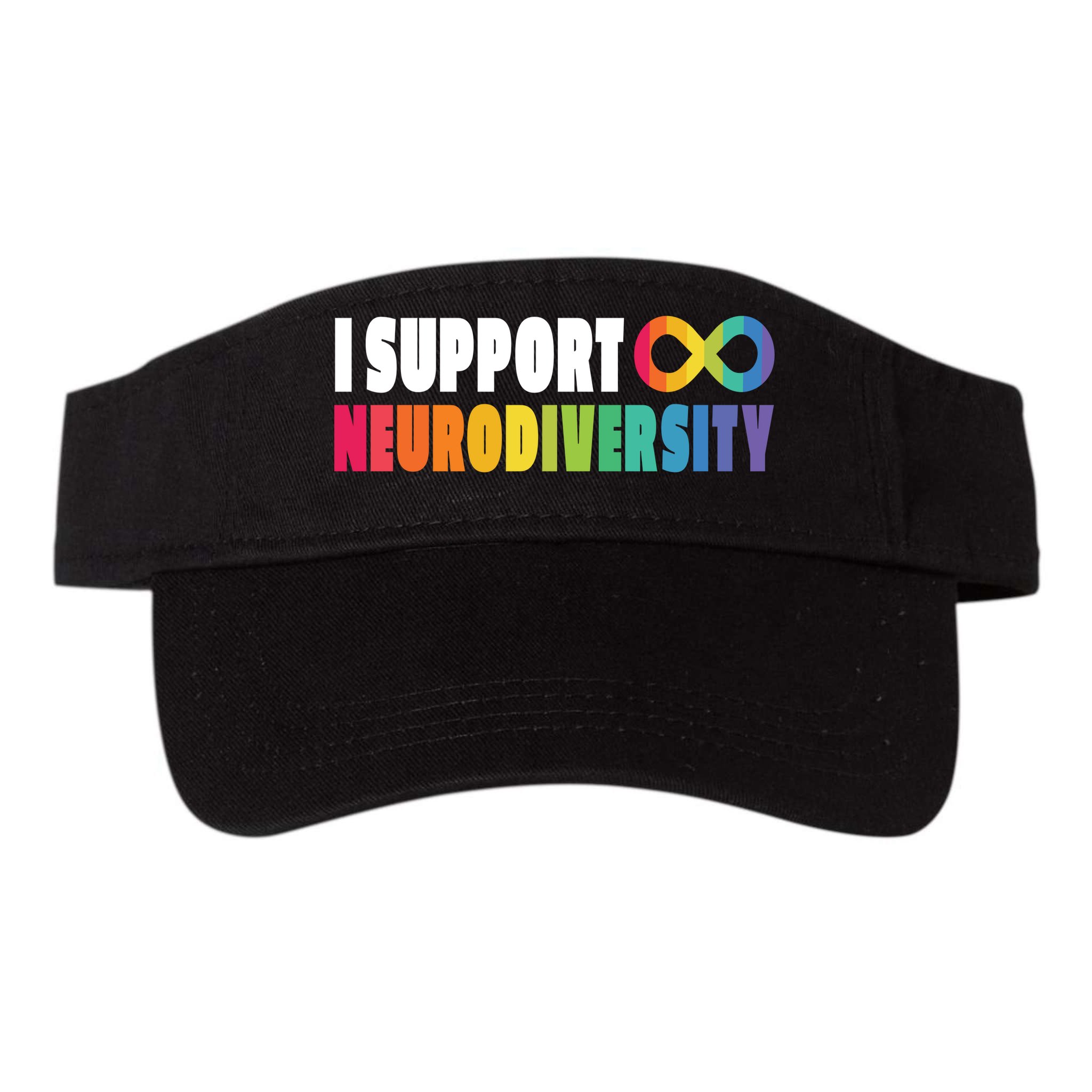I Support Neurodiversity Visor