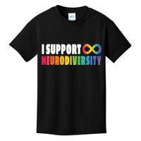 I Support Neurodiversity Kids T-Shirt