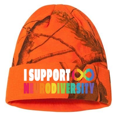 I Support Neurodiversity Kati Licensed 12" Camo Beanie