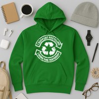 I Support Recycling Wore This Yesterday Hoodie