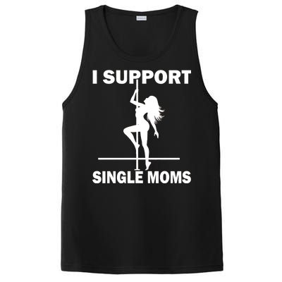 I Support Single Moms PosiCharge Competitor Tank