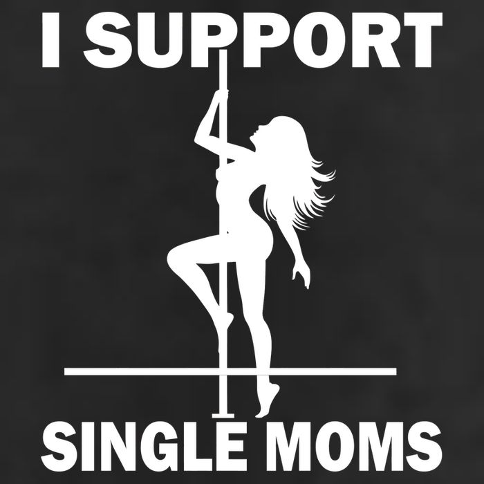 I Support Single Moms Microfiber Hand Towel