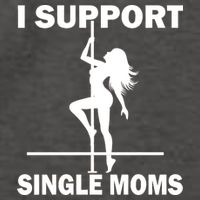 I Support Single Moms Vector Backpack