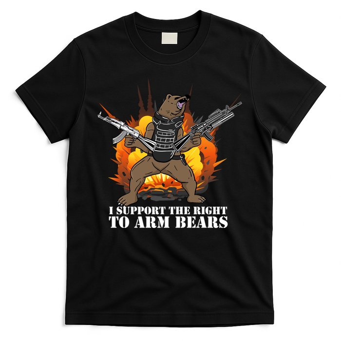 I Support The Right To Arm Bears T-Shirt