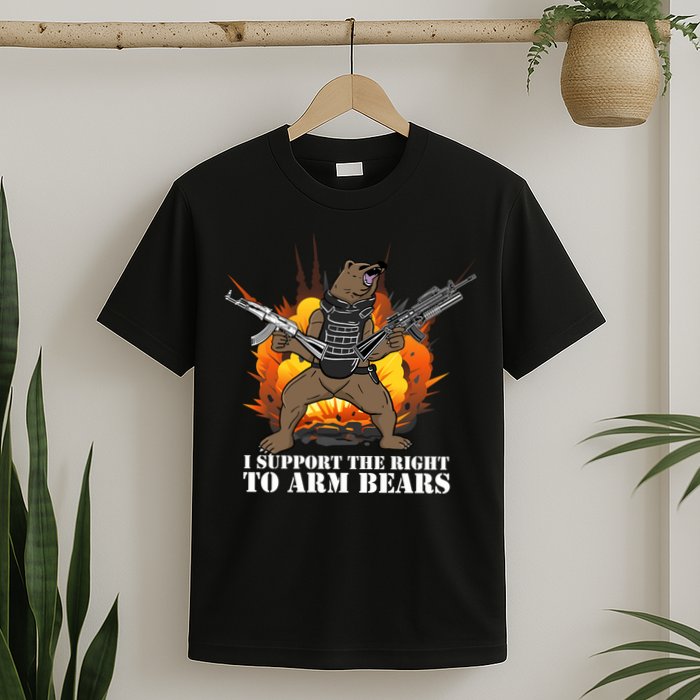 I Support The Right To Arm Bears T-Shirt