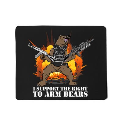 I Support The Right To Arm Bears Mousepad