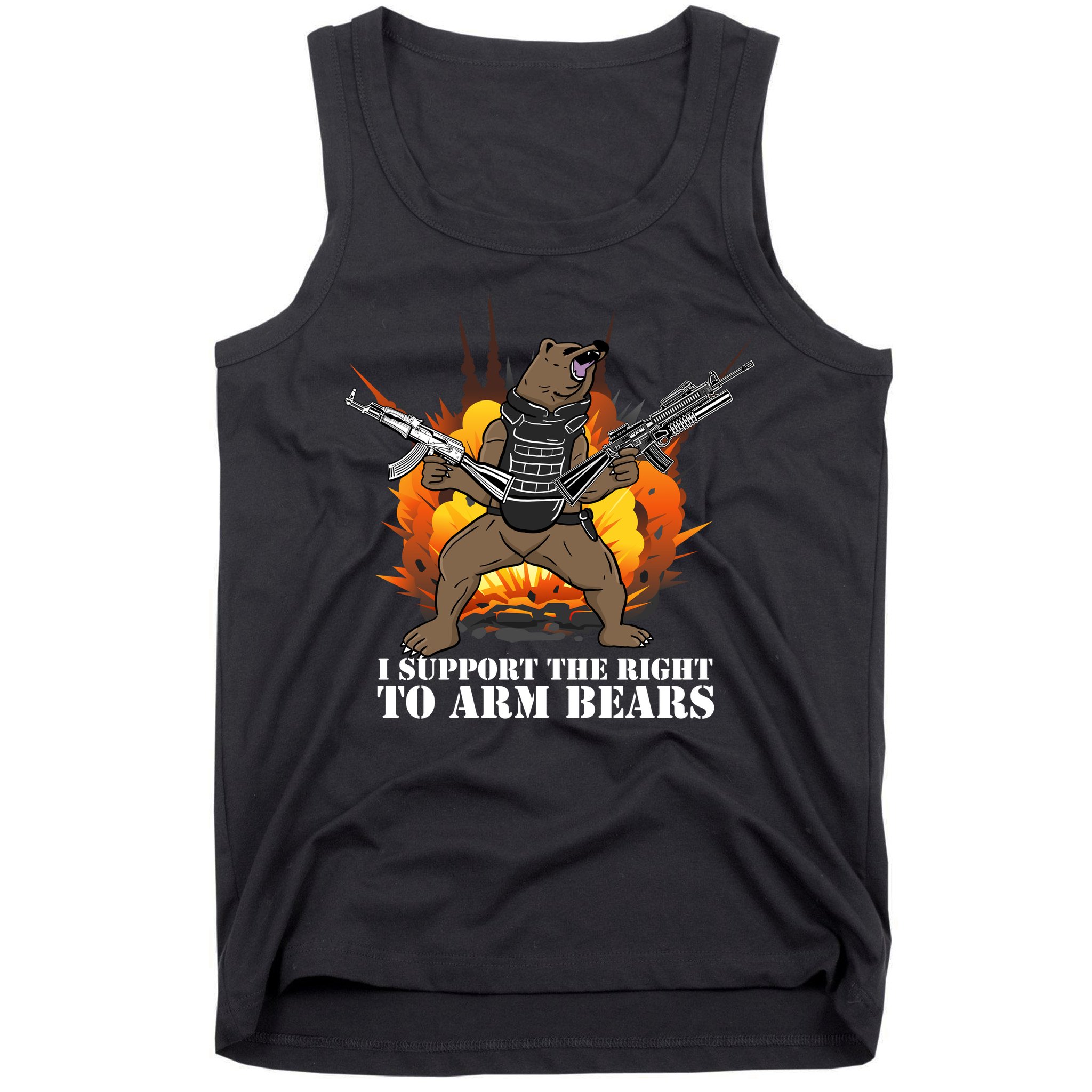 I Support The Right To Arm Bears Tank Top