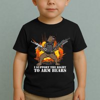 I Support The Right To Arm Bears Toddler T-Shirt