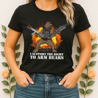 I Support The Right To Arm Bears Womens T-Shirt