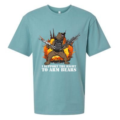 I Support The Right To Arm Bears Sueded Cloud Jersey T-Shirt