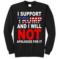 I Support Trump And Will Not Apologize For It Sweatshirt