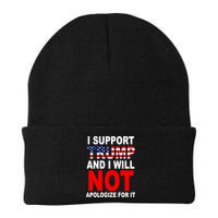 I Support Trump And Will Not Apologize For It Beanie