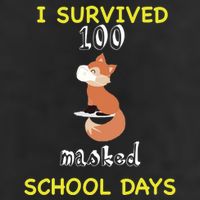 I Survived 100 Masked School Days Cool Comfort Performance Bucket Hat