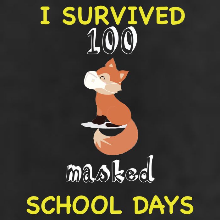 I Survived 100 Masked School Days Cool Comfort Performance Bucket Hat