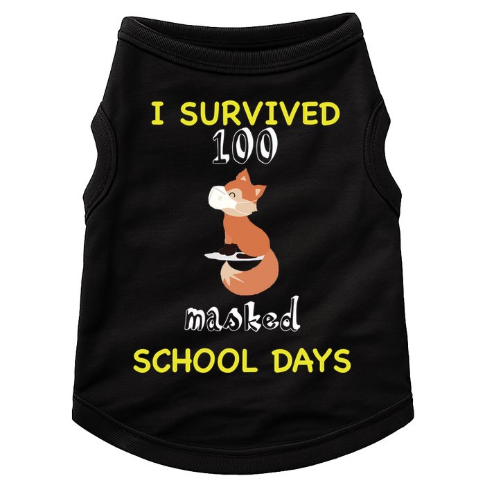 I Survived 100 Masked School Days  Doggie Tank