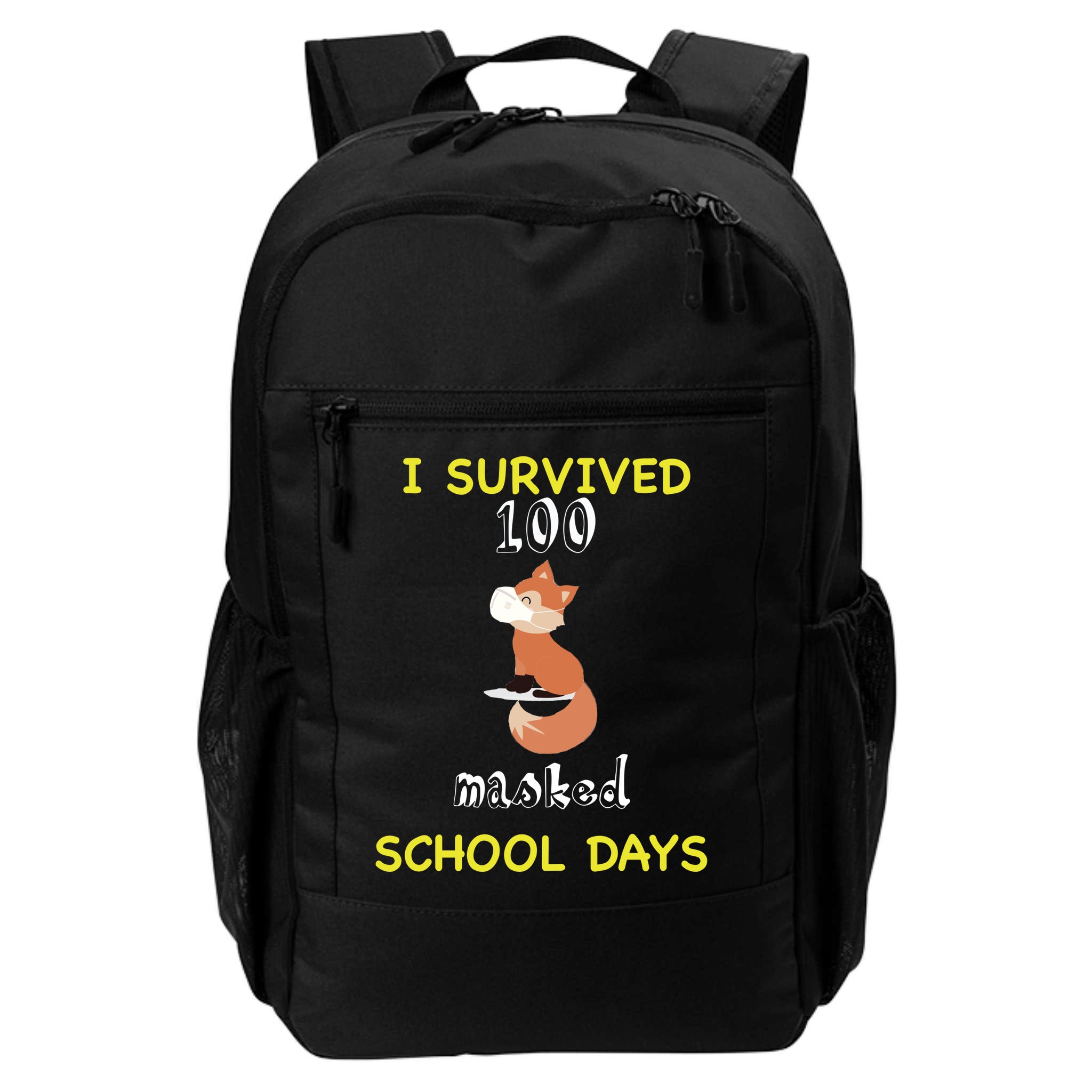 I Survived 100 Masked School Days  Backpack