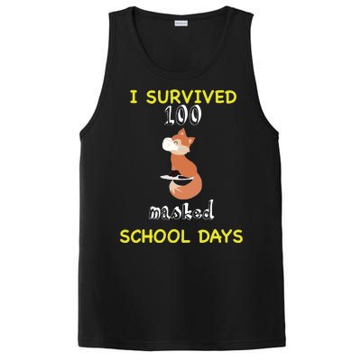 I Survived 100 Masked School Days PosiCharge Competitor Tank