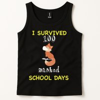 I Survived 100 Masked School Days  Tank Top