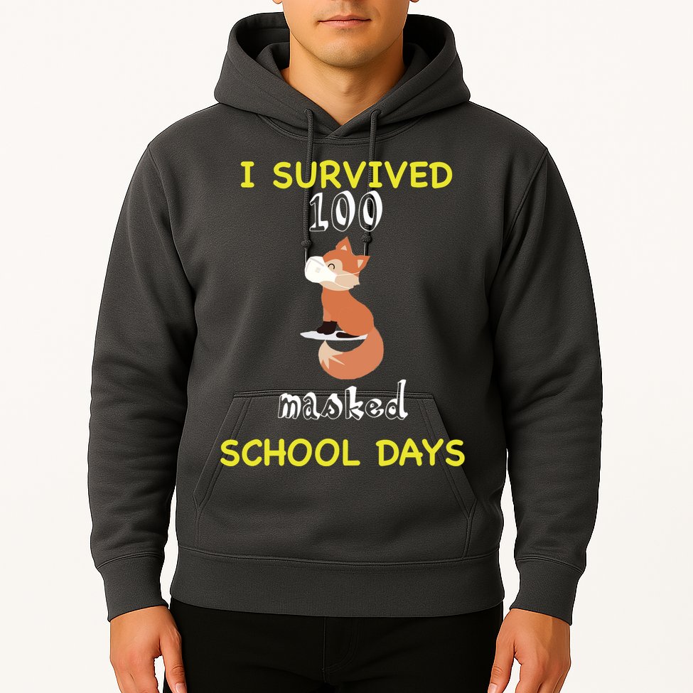 I Survived 100 Masked School Days Hoodie
