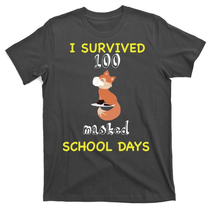 I Survived 100 Masked School Days T-Shirt