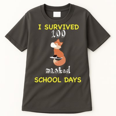 I Survived 100 Masked School Days Tall T-Shirt