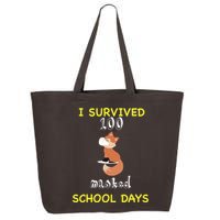 I Survived 100 Masked School Days 25L Jumbo Tote