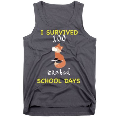 I Survived 100 Masked School Days Tank Top