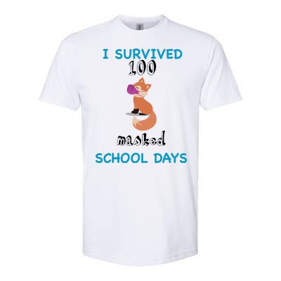 I Survived 100 Masked School Days Softstyle® CVC T-Shirt