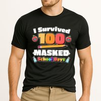 I Survived 100 Masked School Days Pandemic Learning Performance Shirt