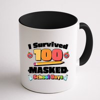 I Survived 100 Masked School Days Pandemic Learning Mug