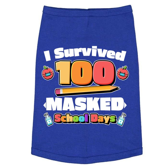 I Survived 100 Masked School Days Pandemic Learning Doggie Tank