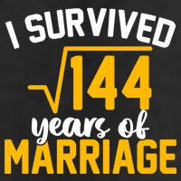 I Survived 144 Years Of Marriage Adult Drive Performance Visor