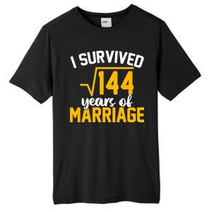 I Survived 144 Years Of Marriage Tall Fusion ChromaSoft Performance T-Shirt