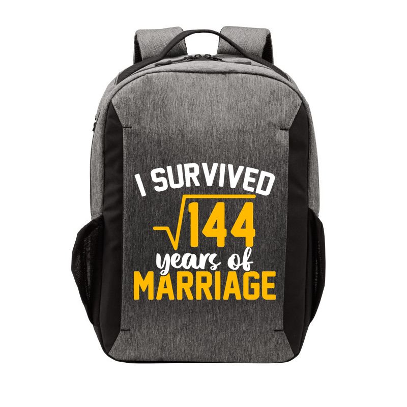 I Survived 144 Years Of Marriage Vector Backpack