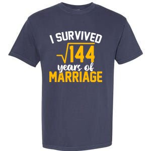 I Survived 144 Years Of Marriage Garment-Dyed Heavyweight T-Shirt