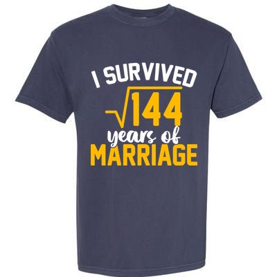 I Survived 144 Years Of Marriage Garment-Dyed Heavyweight T-Shirt