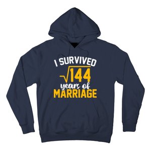 I Survived 144 Years Of Marriage Hoodie