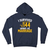 I Survived 144 Years Of Marriage Hoodie