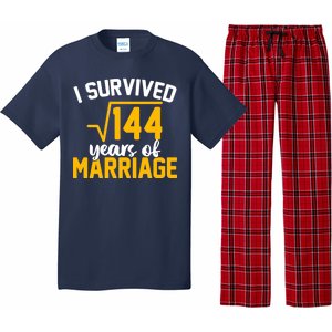 I Survived 144 Years Of Marriage Pajama Set