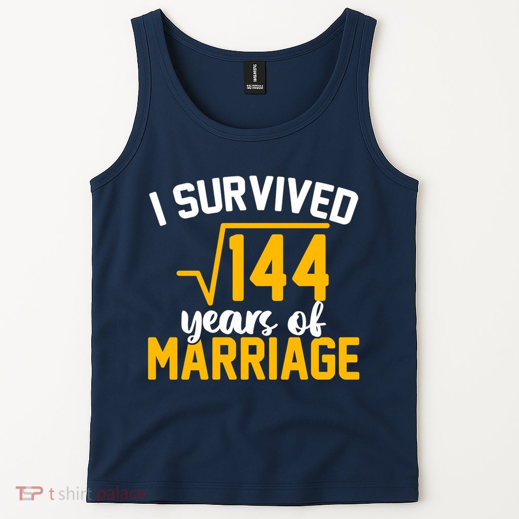 I Survived 144 Years Of Marriage Tank Top