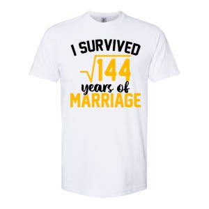 I Survived 144 Years Of Marriage Softstyle CVC T-Shirt