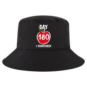 I Survived 180 Days Last Day Of School Cool Comfort Performance Bucket Hat